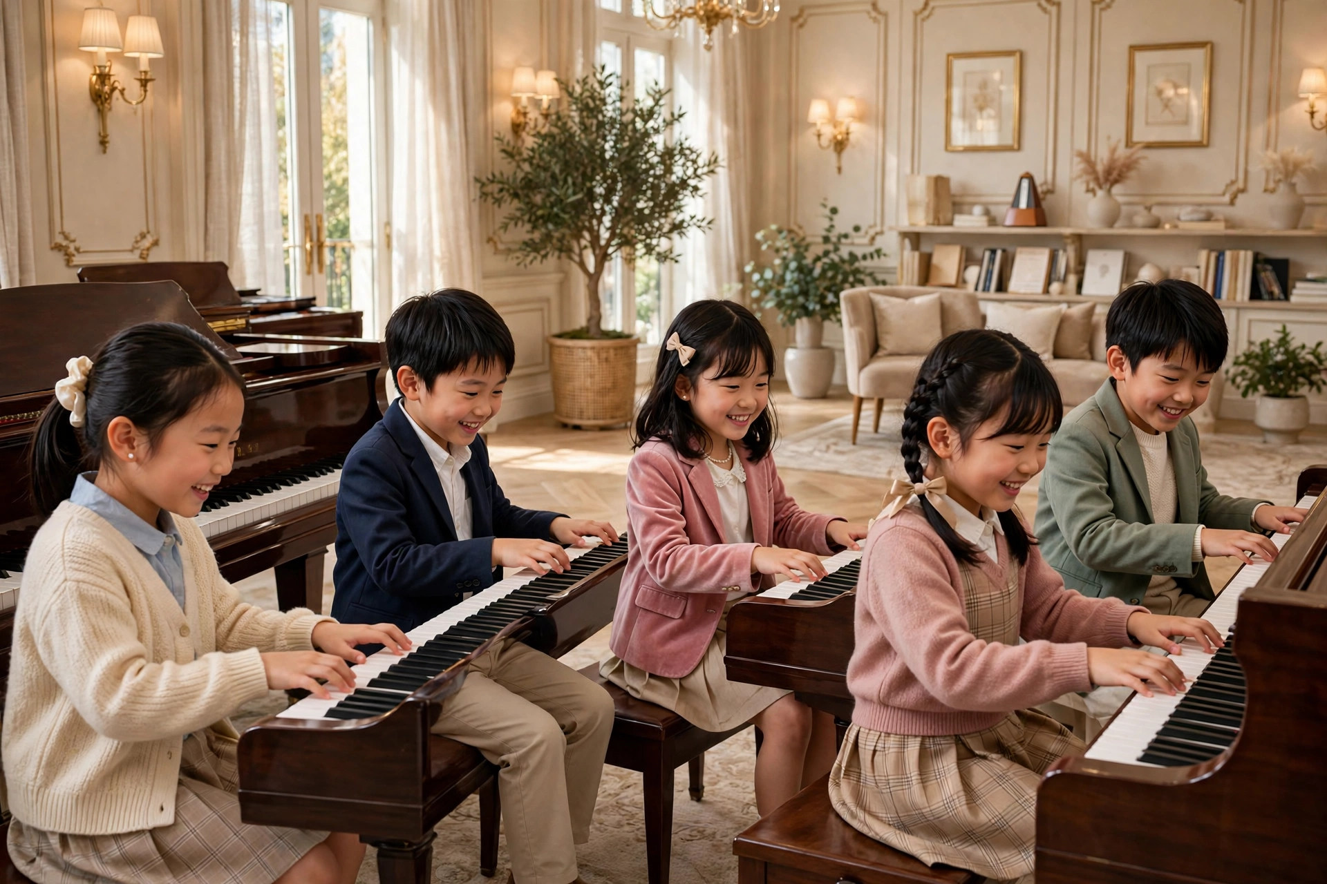 Ảnh demo — lớp học piano cho trẻ em